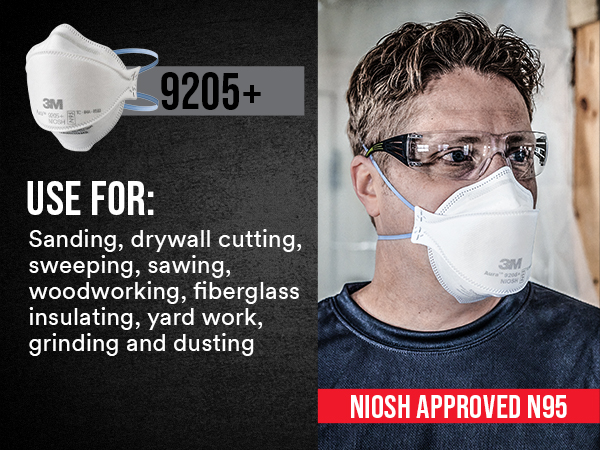 3M™ Aura™ N95 Particulate Respirator, 9205PH-20-DC, Pack of 20 Respirators