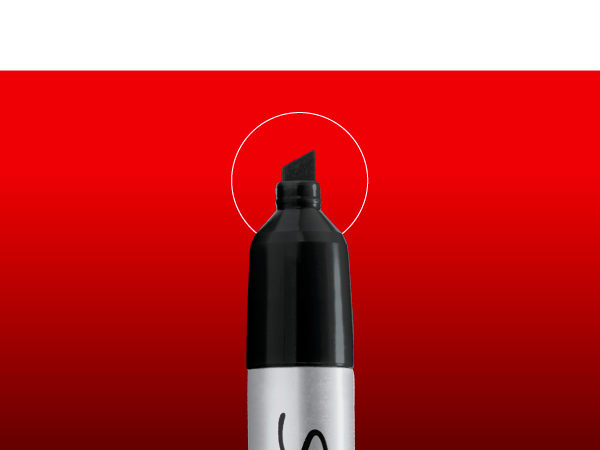 Sharpie Twin Tip Permanent Markers, Fine and Ultra Fine, Black, 12 Count