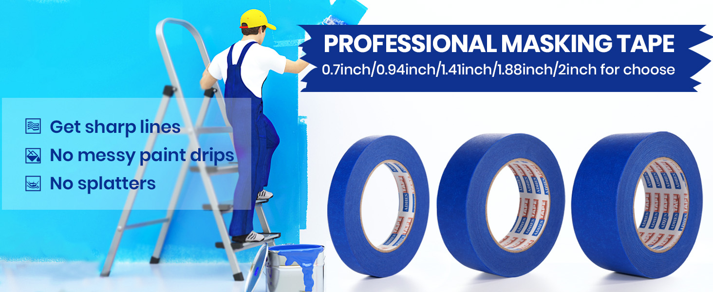 ADHES Upgrade Blue Painters Tape
