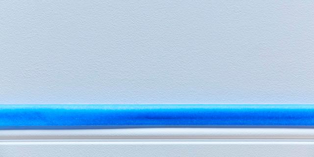 ScotchBlue Pre Plastic Painters Tape, 24 in x 30yd, Tape & Masking Film Combined in One Product, Static Cling to Stay in One Place, No Residue Masking Tape, Film Unfolds to 24" Wide (PT2093EL-24)