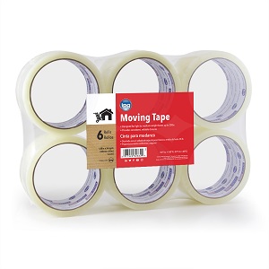 IPG Moving Tape, 1.88" x 54.6 yd, Clear (6-Pack)