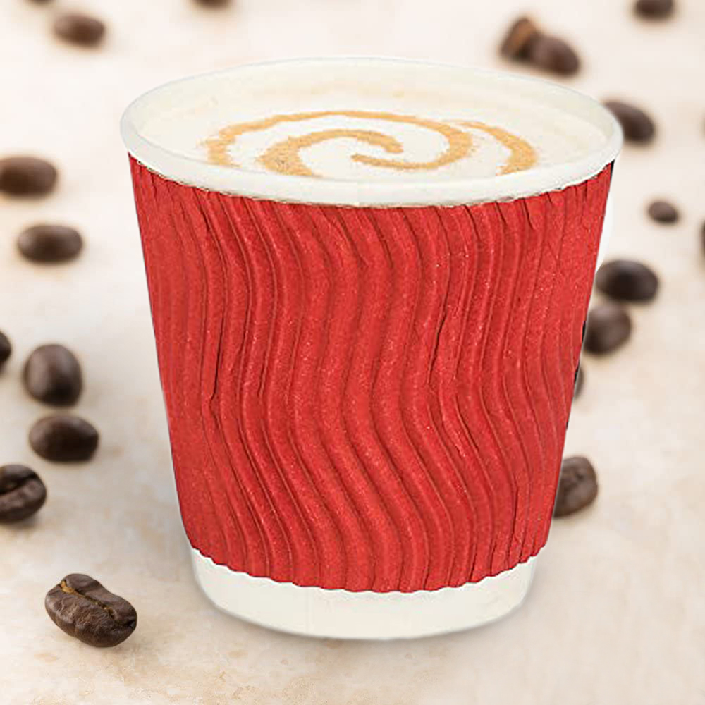 ekysa Basics Paper Disposable Tea/Coffee Cups – 65 ml, Eco-Friendly, Leak-Resistant, Ideal for Hot Beverages, White, Pack of 100