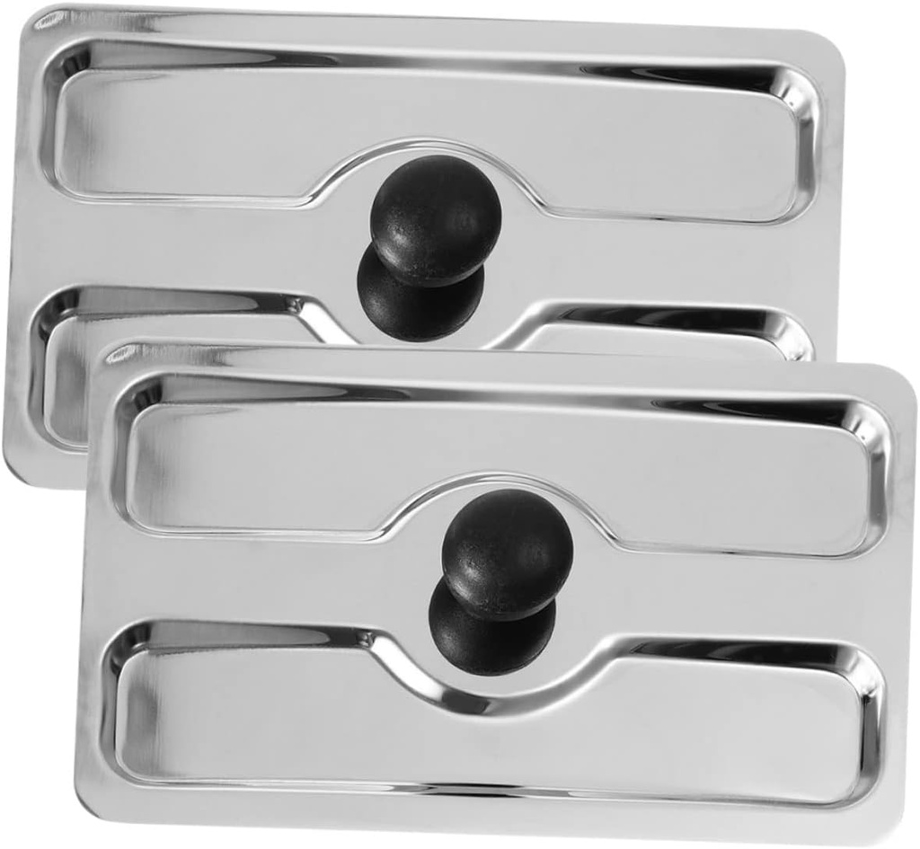 KICHOUSE 2pcs Bread Machine Cover Toaster Lid Kitchen Toaster Cover Portable Protector for Breakfast Maker