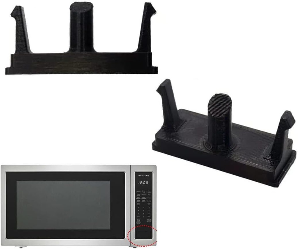 Microwave push button replacement Open Door Release Eject fits Kitchen-aid