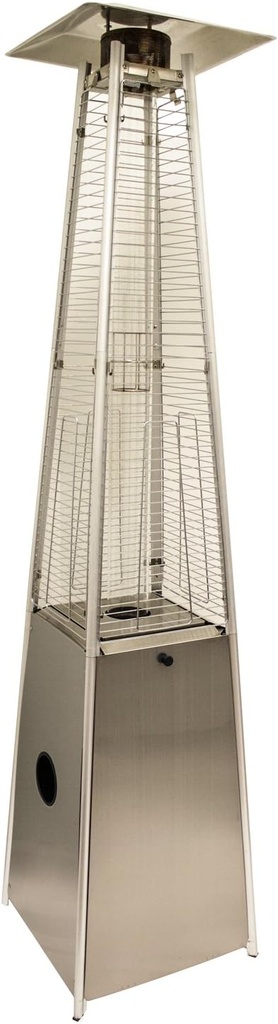 for 4-Sided Tall Pyramid Flame Style Patio Heaters