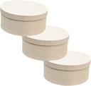 3pcs Mini Cake Boxes Lids for Bakery Small Bakery Boxes Compact Design Treat Storage Containers for Party