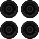 SUNCARACCL 4 Pack Trailer Hub Cap Rubber Plugs, 1.98 Inch Rubber Grease Plug Trailer Hub Dust Caps Fits for Most 2000 to 3500 Pound Dexter EZ Lube Trailer Camper Axle