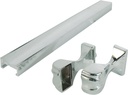 Prime-Line MP6093 Tub Enclosure Towel Bar Kit, 3/8 In. x 3/4 In. x 32 In. Bar, Extruded (Single Pack)