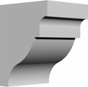 Ekena Millwork BKT03X04X05WG 3 1/2-Inch W x 4-Inch D x 5-Inch H Wigan Bracket