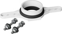 PROFLO PFPHUFK 2" PVC Horizontal Hub Urinal Flange Kit - White