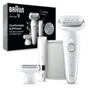Braun Silk-épil 9 Epilator, Pivoting Head, Wet and Dry, Includes Body Trimmer, Shaver Head and Trimmer Comb, SES9-441, Holiday Gifts for Women
