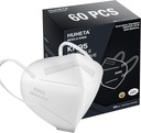 HUHETA KN95 Mask, 5 Ply Protective Dispoasable Masks Filter Efficiency≥95%