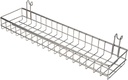 1pc Iron Mesh Basket Kitchen Storage Holder Sundries Organizer Space Saving Long