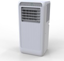 8000 BTUs Portable Air Conditioner with Cooling Area up to 350 Sq. Ft. with 3-in-1 Cooling, Dehumidifier, Fan Mode with Remote Control & Window Kit, LED Display, 24H Timer, For Bedroom