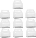 10pcs Plastic Cake Boxes Lids Bakery Boxes for Dessert Packaging Cake Packaging