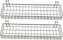 Metal Storage Basket Kitchen Storage Holder Sundries Organizer Hanging Wall Basket