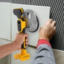 Tile Vibration Leveling Machine for Dewalt 18V Max Battery,Tile Spacers Leveling System 25000r/min, 8 Gears for Floor Tile Wall, Bathroom Tiles, Living Rooms, Kitchens, Yellow (Tool Only)