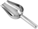 Stainless Steel Pet Food Scoop Popcorn Scooper 205g Measuring Spoon for Dog Food Flour Nuts