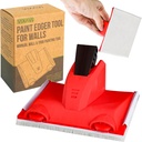 Upgrade Paint Edger Tool for Walls - Clean Cut Edge Painting Tool - Sturdy Paint Trimmer Edger with Reinforced Roller - Corner Wall & Ceiling Painter - User-Friendly Paint Pad Edger