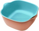 Large Capacity Drain Basket Kitchen Sink Fruit Vegatable Basket for Kitchen