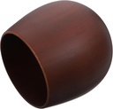 PRETYZOOM Solid Wood Tea Cup Opening Cute Kitchen Cups Wooden Drinking for Bubble Tea