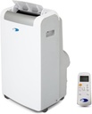 Whynter ARC-148MHP 14,000 BTU Portable Air Conditioner and 10,000 BTU Portable Air Heater with Dehumidifier and Fan for 500 Square Foot Rooms, White
