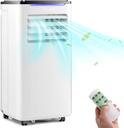 HOMGX 8000 BTU Portable Air Conditioner, 3-in-1 AC Unit with Dry Mode & Quiet Sleep, Remote Control & 24H Timer, Freestanding Cool Fan Dehumidifier for Home Office up to 250 Sq.Ft. (8000BTU)