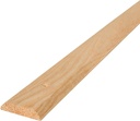 M-D Building Products 11882 1-3/4 in. x 5/16 in. x 36 in. Natural Hardwood Flat-Profile Threshold for Doorways