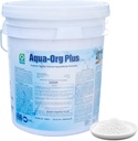 Pool Shock by Aqua Org Plus - 65% Granular Cal Hypo - Swimming Pool Shock for In-Ground, Above Ground, Spas & Hot Tubs - 50 Pound Pail