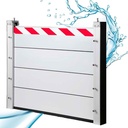 Detachable Flood Barriers for Garage Door/Basement/Outside Flooding Control Baffle Outdoor Temporary Partition Gate(Interior,95x60cm)