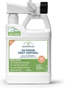 Wondercide - Outdoor Pest Control Spray with Natural Essential Oils - Mosquito, Ant, Insect Repellent, Treatment, Killer - Safe Around Pets Kids 32 oz