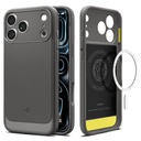 Spigen Rugged Armor MagFit Case för iPhone 17/18 Pro Max, Grå