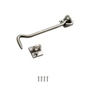 Volo Premium Aluminium Gate Hook/Stopper för Window Gate/Door. Pack på 6 Pcs