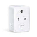 Tapo P116M(1-Pack) 6A Mini Wi-Fi Smart Plug, Energy Monitoring & 4-Way Safety Protection | Kompatibel med Alexa, Home, Apple Home, Samsung SmartThings via Matter | Perfekt för små apparater