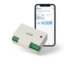 AZIOT 4 Node Smart Switch - Wifi/Bluetooth Communication - Made in India - Timer Function - Röstkommando (4 Nod)
