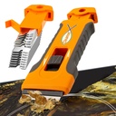 Razor Blade Scraper Tool med 15pcs Extra Blades, Rengöring Razor Scraper för Glass, Glass Top Stove Scraper för Oven Door, Cooktop Scraper, Glass Scraper rengöringsmålning från Glass
