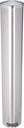 San Jamar Small Pull-Type Cup Dispenser Fits 4-10 Oz Cups with Flip Caps for Restaurants, Dining Halls, and Fast Food, Stainless Steel, 23.5 Inches, Silver