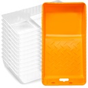 Mister Rui 4 Inch Paint Tray och Liners, Small Paint Pan med Liners