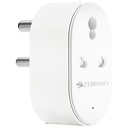 Zebronics ZEB-SP116, Smart Wi-Fi Plug kompatibel med assistent och Alexa, stöder upp till 16A och kommer med en dedikerad APP som har schemalagd kontroll och energiövervakning.