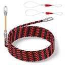 Serplex® 50ft Fish Tape Wire Puller för väggar, golv, elektrisk ledning