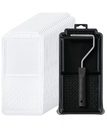 Bates-4 Inch Paint Tray Set, 22 st, 1x 4 Inch Paint Roller Tray, 20x Disposable Plastic Liners & 1x Roller Frame