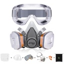 AirGearPro G-500 Reusable Respirator Mask med A1P2 Vapor & Dust Filters