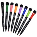 Magnetic Dry Erase Markers, (8 Pack) Dealkits Low Odor White Board Markers Whiteboard Markers med Erasers for Kids Teacher Supplies for Classroom Work on White Board, Calender, Fine Tip Point