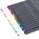 iBayam Journal Färgade Pennor 18 Pack Fine Point Pen 0,38 mm för skolkontor