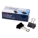 Officemate Medium Binder Clips, Svart, 12 räkna (Pack av 12)