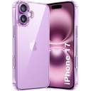 TheGiftKart Ultra-Hybrid Crystal Clear Back Case Cover för iPhone 17 | Shockproof Design | Hard Back Cover Case för iPhone 17 (PC & TPU, Transparent)