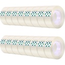 Hestya 16 Rolls Transparent Tape Refills Clear Tape, 3/4 x 1200 tum