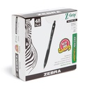 Zebra Pen Z-Grip Retractable Ballpoint Pen, Black Ink, 1,0 mm, 48 Bulk-Pack