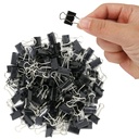 OWLKELA 120 Pack Binder Clips, 5/8 tum, svart