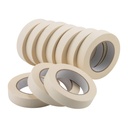 Lichamp Masking Tape 1 tum, 10 Pack General Purpose Masking Tape Bulk Multipack för grundläggande användning, 1 tum x 55 Yards x 10 Rolls (550 Total Yards)